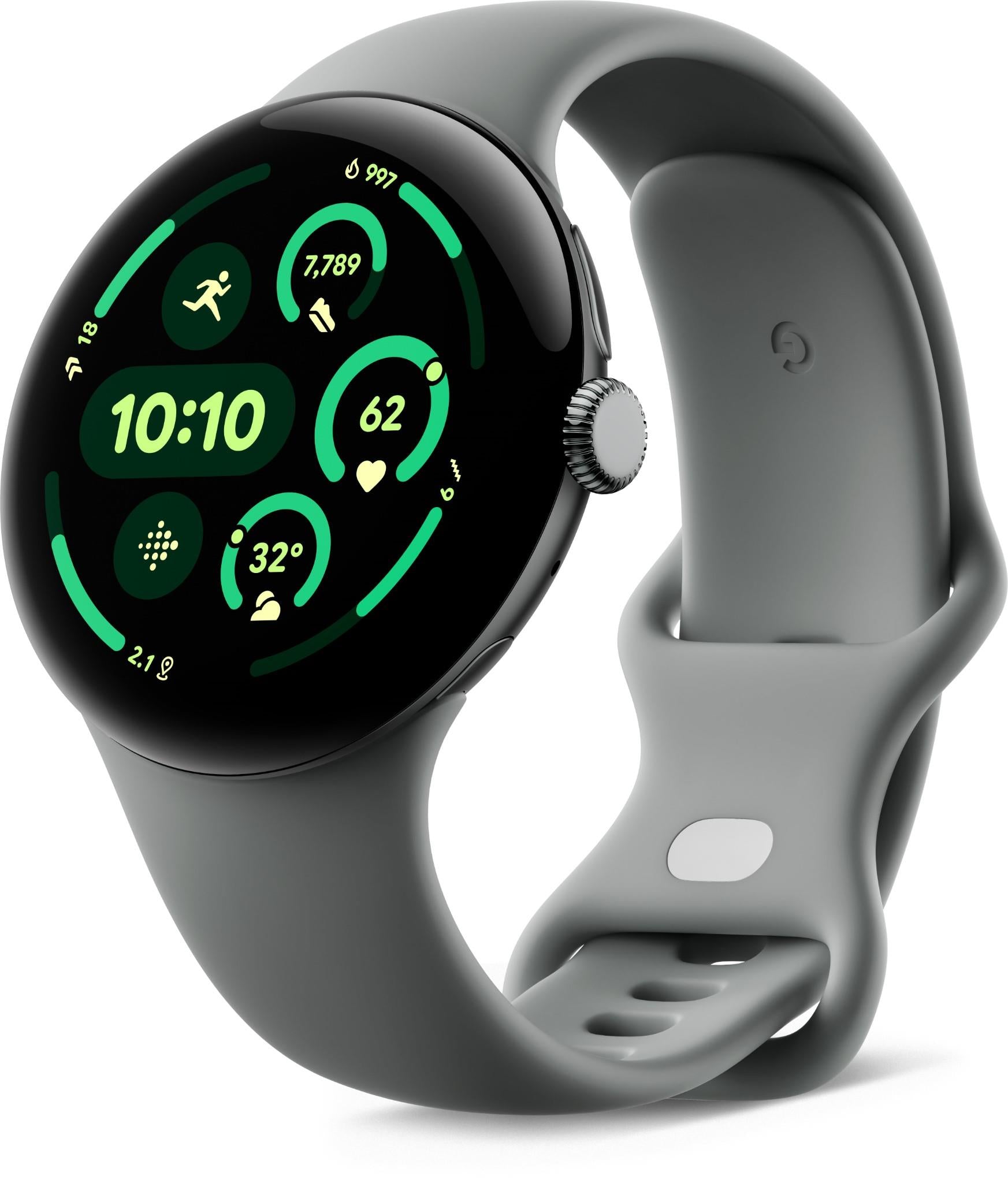 Google Pixel Watch 3 Wi-Fi 45mm (Matte Hazel with Hazel Active Band)