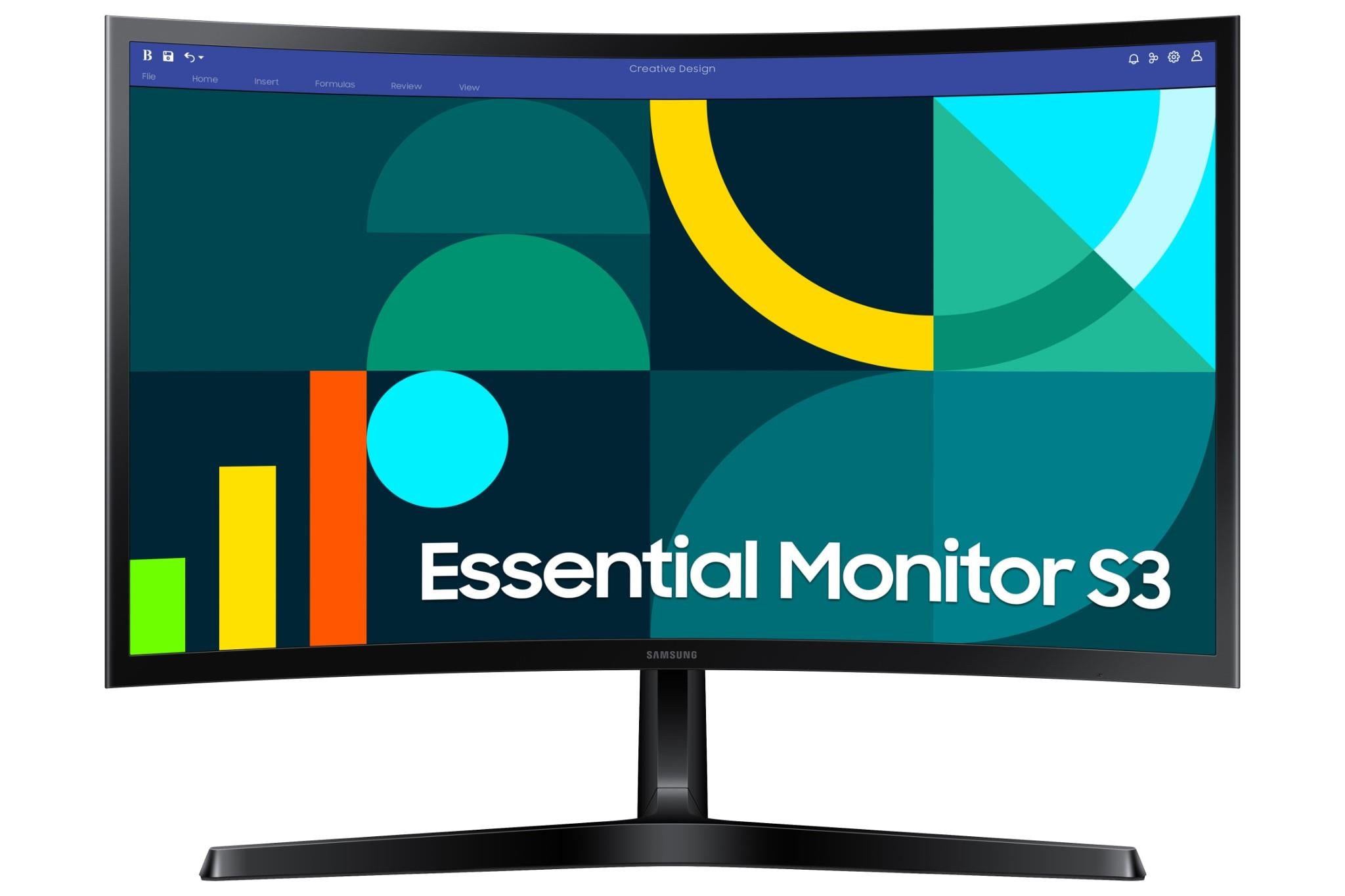 Samsung LS24GD 24' FHD 100Hz Curved Monitor