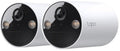 TP-Link Tapo 2K 3MP Smart Wire-Free Security System (2-pack)