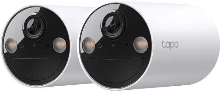 TP-Link Tapo 2K 3MP Smart Wire-Free Security System (2-pack)