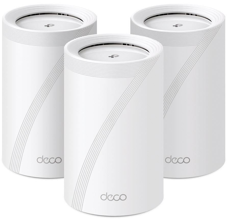 TP-Link Deco BE11000 Tri-Band Whole-Home Mesh Wi-Fi 7 System (3-pack)
