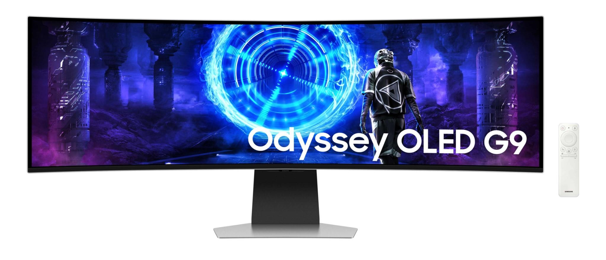 Samsung 49' Odyssey OLED G95SD DQHD 240Hz Curved Gaming Monitor