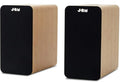 Jam Bluetooth Bookshelf Speakers (Wood)