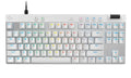 Logitech G PRO X TKL RAPID Tenkeyless Gaming Keyboard with Magnetic Analog Switches (White)