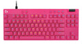 Logitech G PRO X TKL RAPID Tenkeyless Gaming Keyboard with Magnetic Analog Switches (Magenta)
