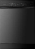Hisense HSAP16FB 16-Place Setting Freestanding Dishwasher (Black Steel)