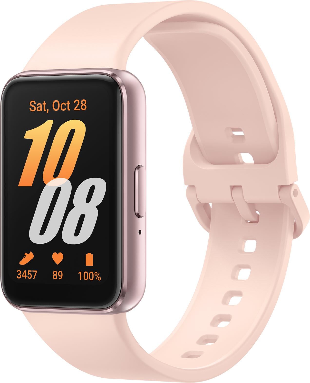 Samsung Galaxy Fit3 (Gold with Pink Band)