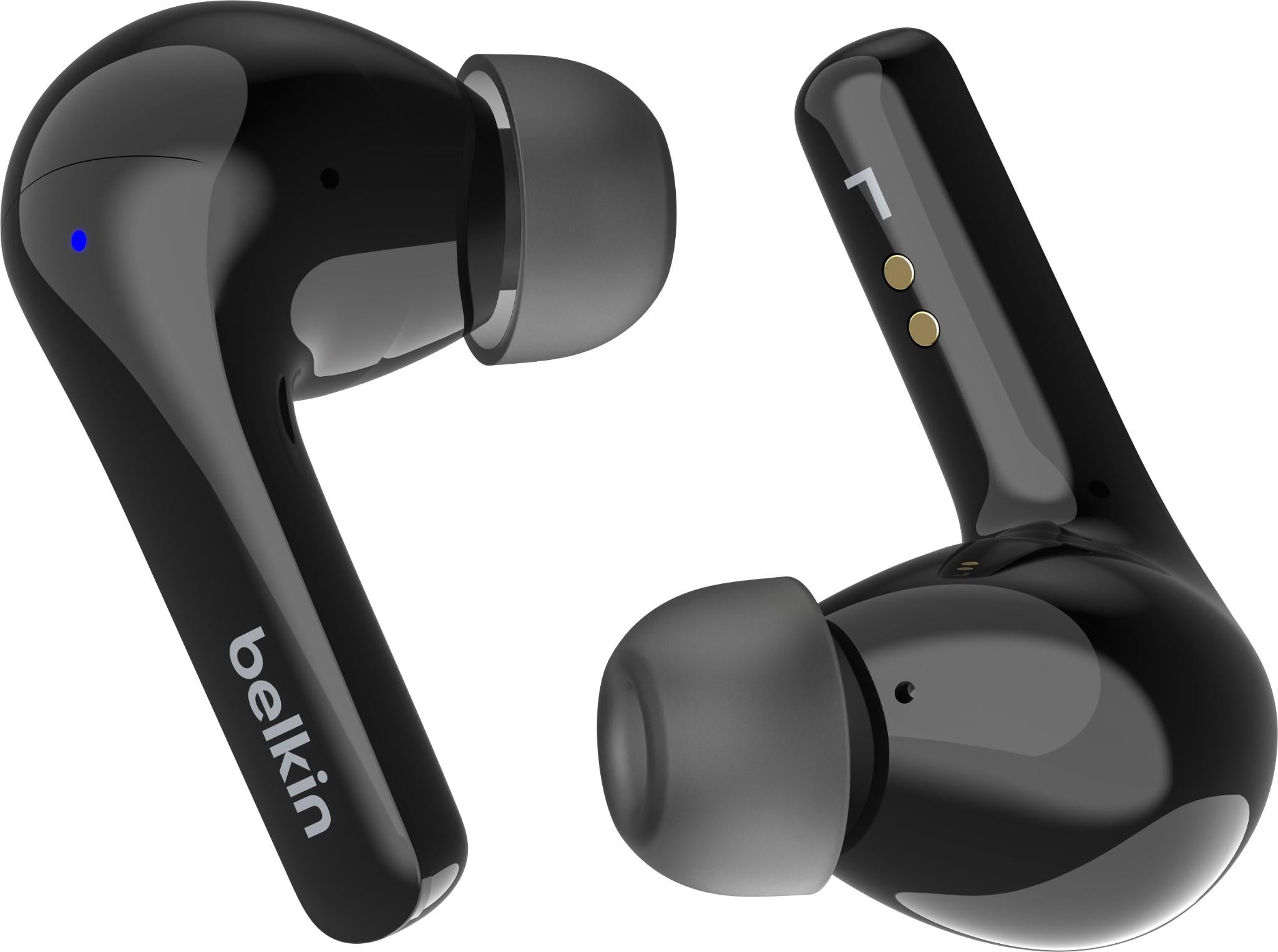 Belkin SoundForm Motion 2 True Wireless Headphones (Black)
