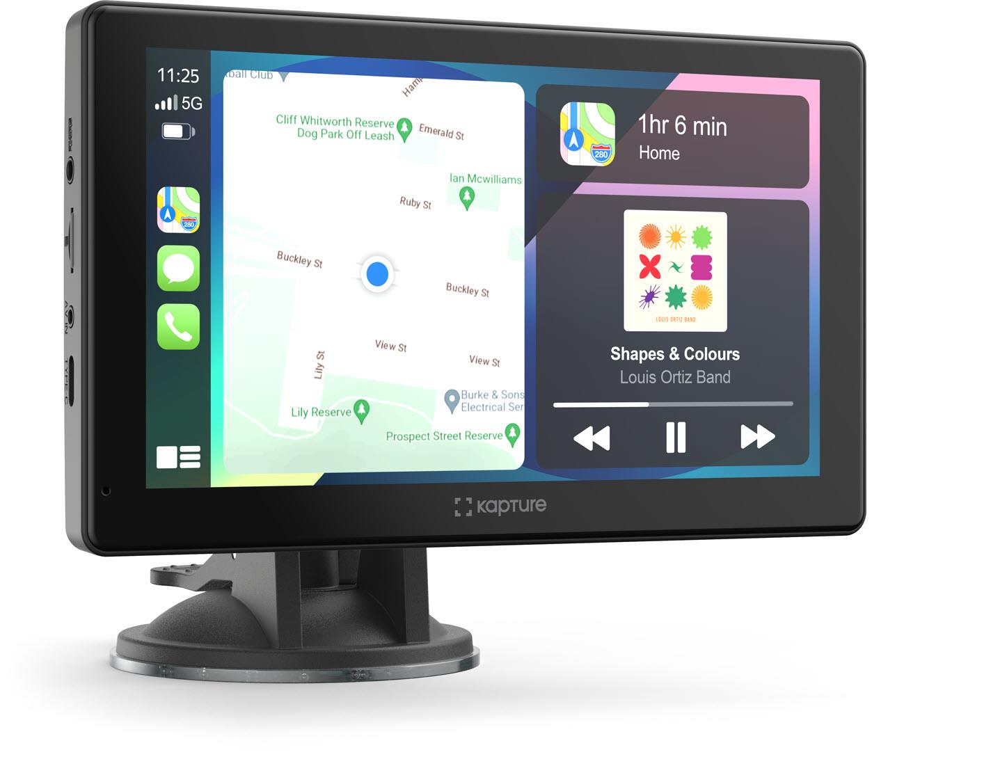 Kapture 7.0' Smart Drive Apple Carplay Android Auto Navigation