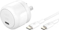 BoostCharge Compact USB-C Wall Charger 30W with USB-C to Lightning Cable