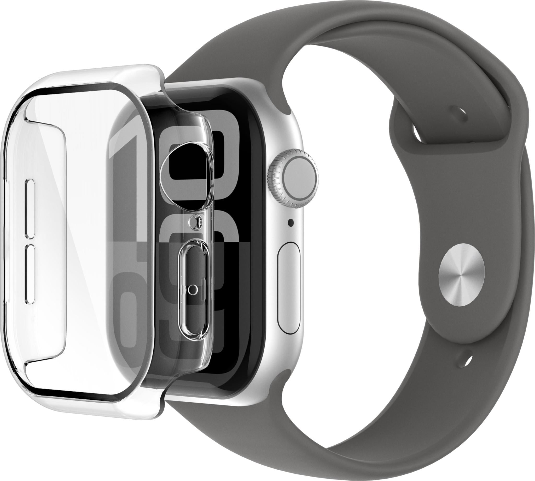 Belkin ScreenForce TemperedCurve 2-in-1 Screen Protector for Apple Watch Series 10 42mm (Clear)