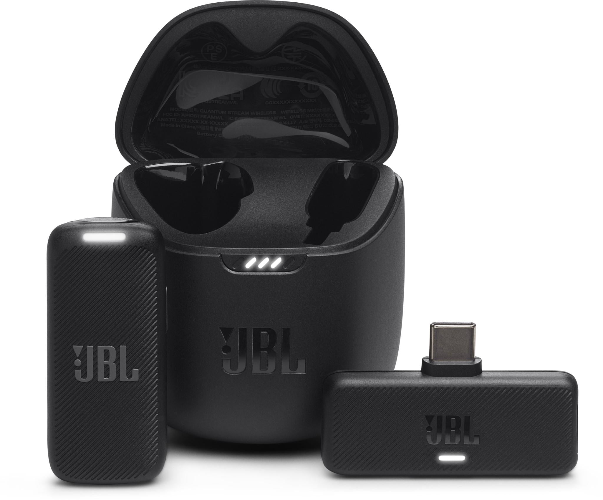 JBL Quantum Stream Wireless USBC Microphone (Black)