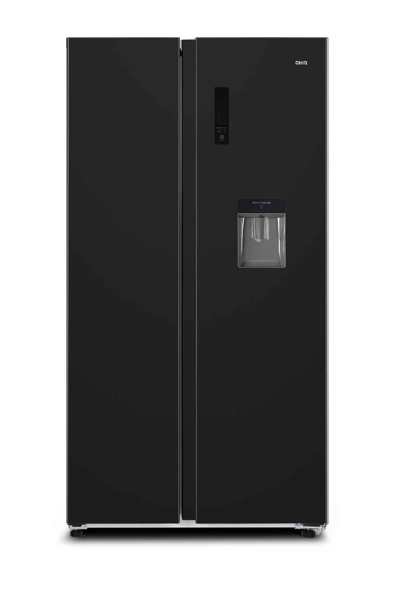 CHiQ CSS556NBD4E 559L Side By Side Fridge (Black)