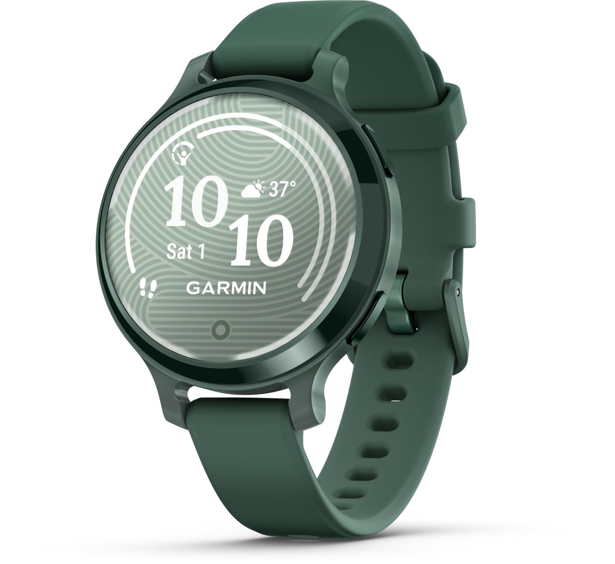 Garmin Lily 2 Active. Jasper Green with Jasper Silicone Band