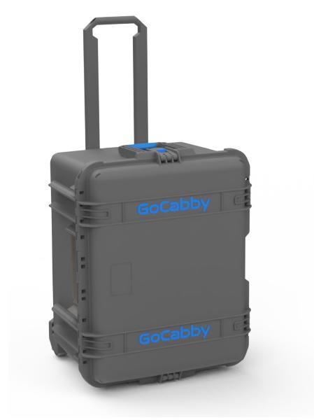 LapCabby GOCABVR Vertical USB Charging Case for VR Headsets