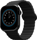 Cygnett Magnetic Band for Apple Watch 3/4/5/6/7/8/9/10/SE [42/44/45/46mm] Ultra 1-2 49mm (Black)