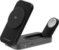 Alogic Flip 2-in-1 Qi2 Wireless Charging Stand (Black)