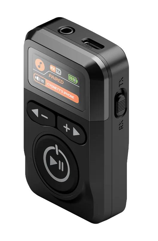 Cygnett Voyager Wireless Elite Audio Adapter (Black)