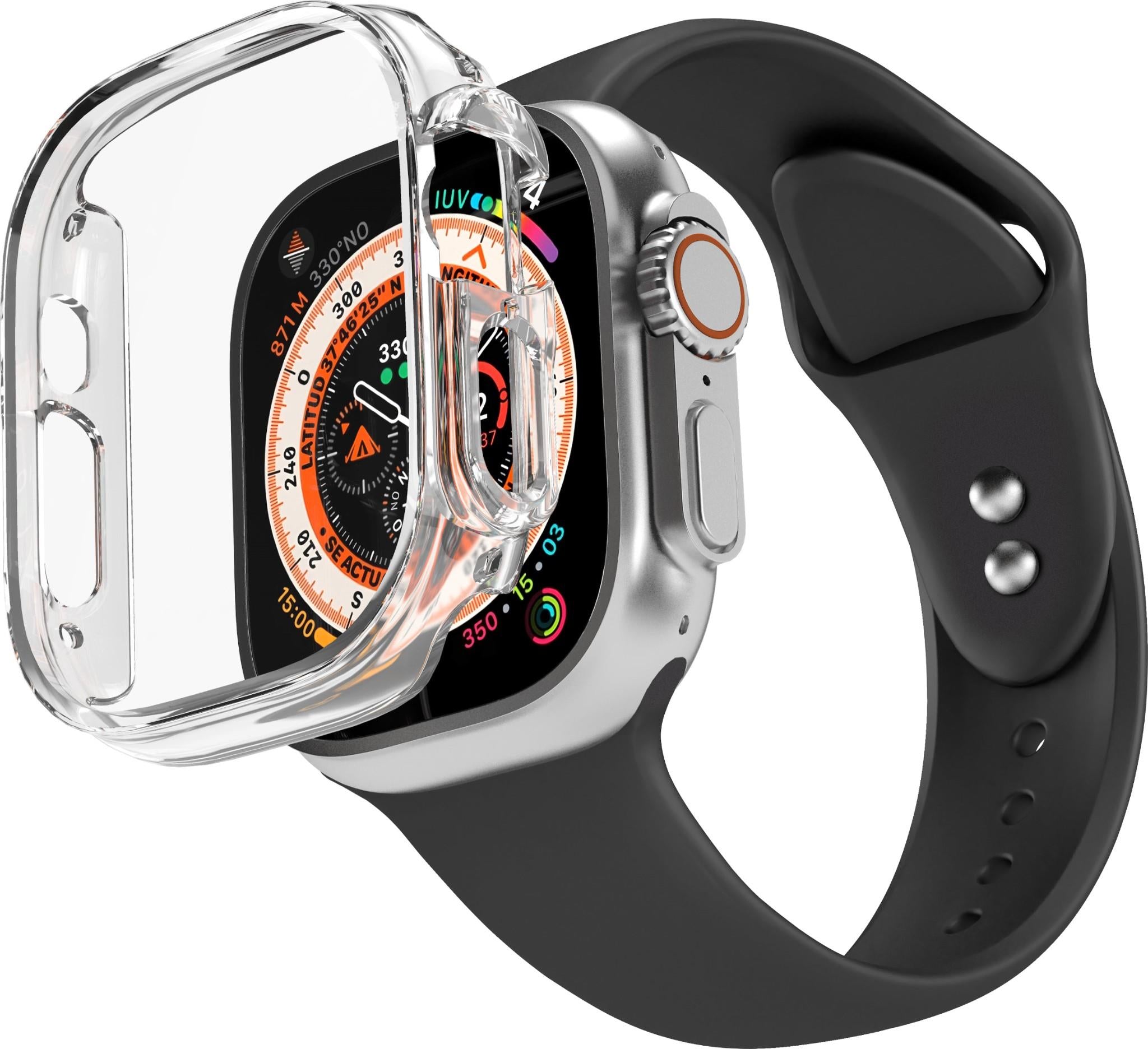 Cygnett EdgeShield for Apple Watch Ultra 1-2 49mm (Clear)