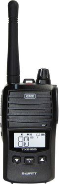 GME TX6165X 5/1 Watt UHF CB Handheld Radio (Black)