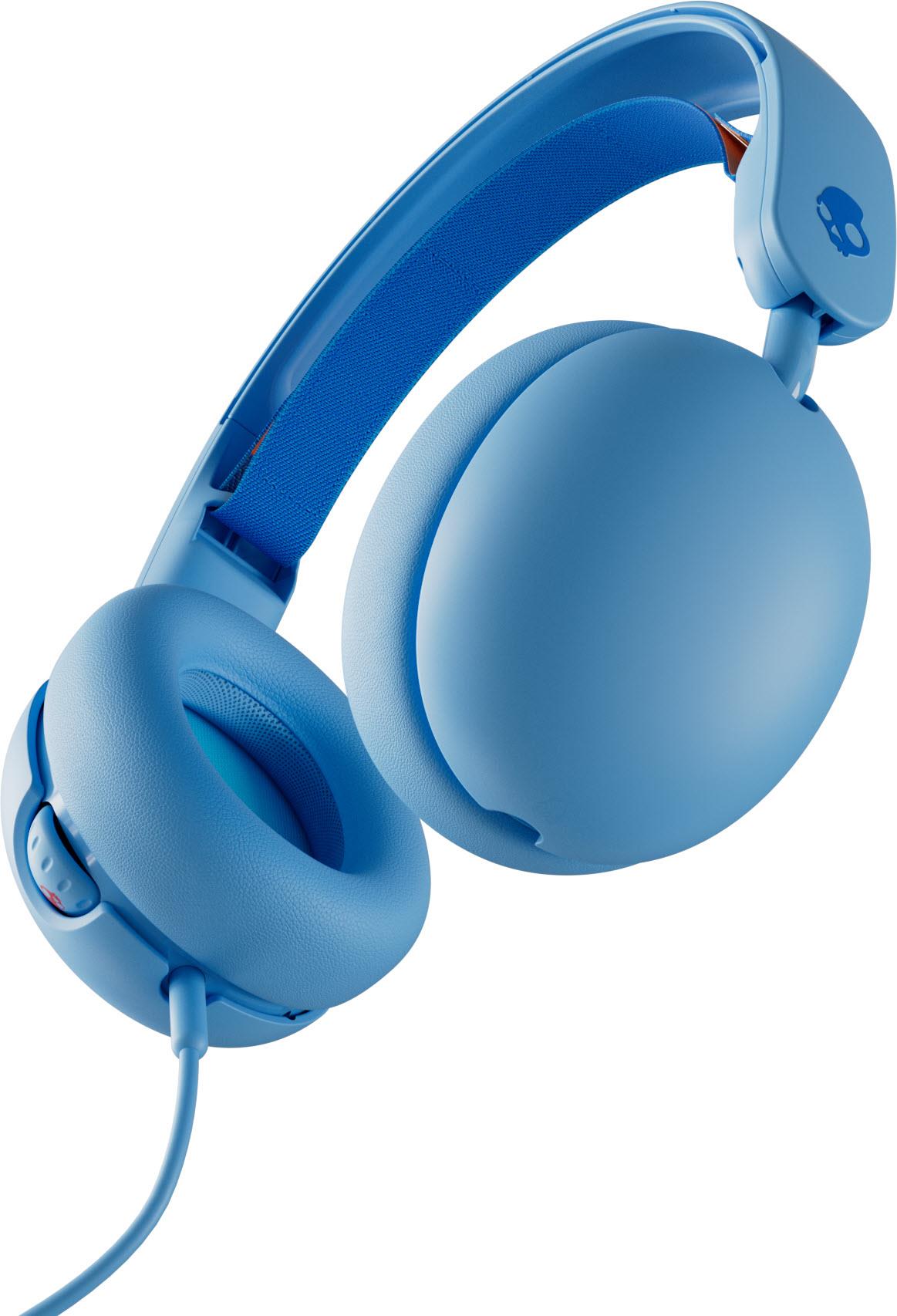 Skullcandy Grom Kids Wired Over-Ear Headphones (Surf Blue)