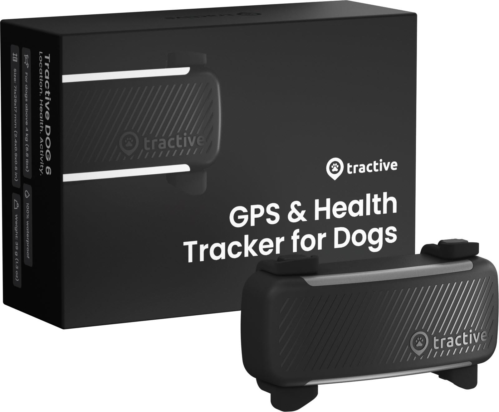 Tractive GPS Tracker Dog 6 (Black)