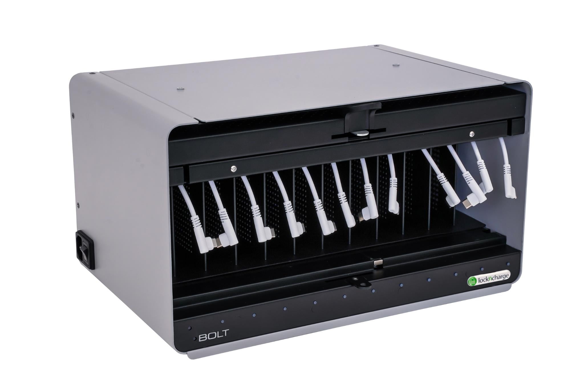 PC Locs PCL15-10455 BOLT 12 Wired USB-C Charging Station