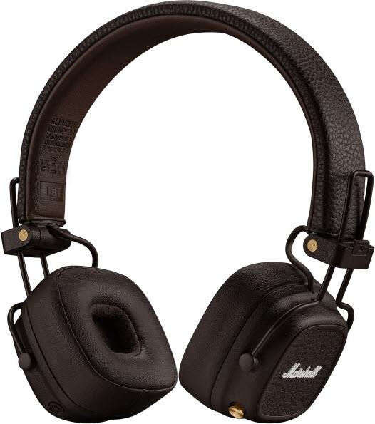Marshall MAJOR V Wireless On-Ear Bluetooth Headphones (Brown)