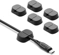 Cygnett TangleTamer Single Slot Cable Organisers 6 Pack (Black)