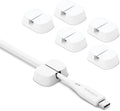 Cygnett TangleTamer Single Slot Cable Organisers 6 Pack (White)
