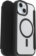 Otterbox React Folio MagSafe Case for iPHone 16e/15/14/13 (Black Crystal)