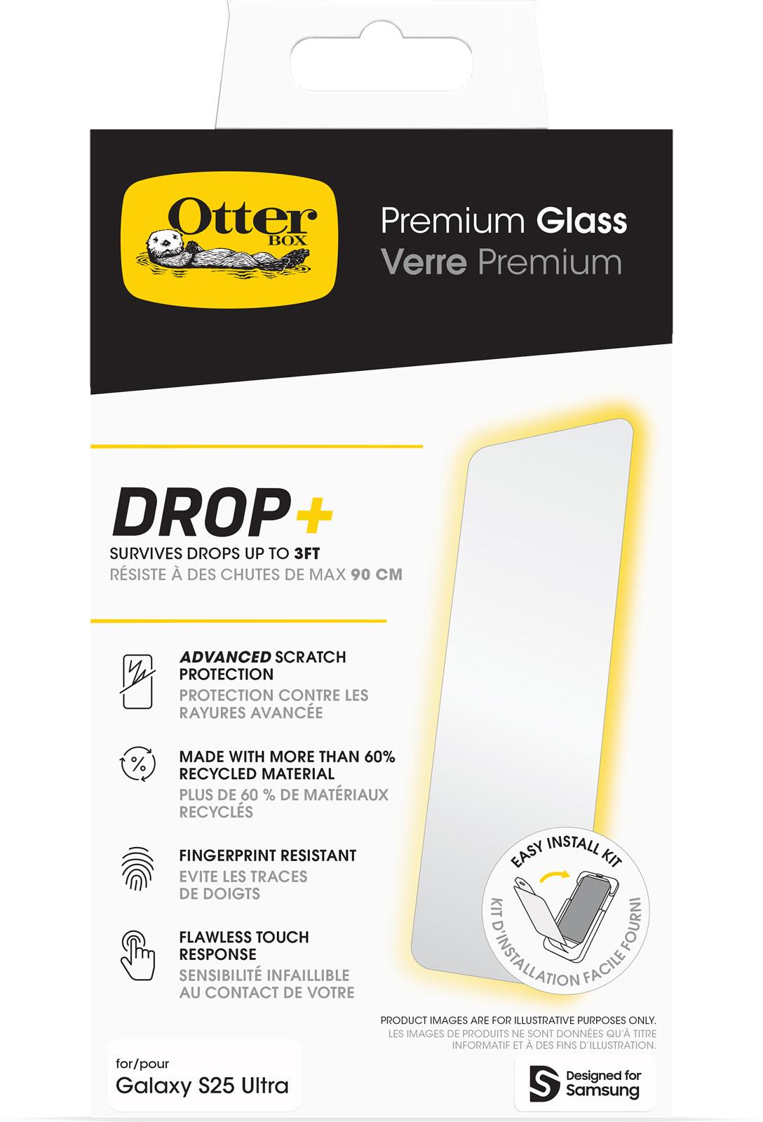 OtterBox Premium Glass Screen Protector for Galaxy S25 Ultra