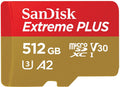 Sandisk Extreme PLUS MicroSDXC 512GB 200MB/s Memory Card