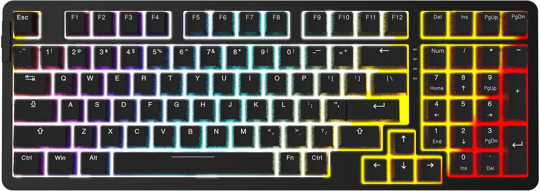 GTEK Storm 97-Key Mechanical Wired Gaming Keyboard