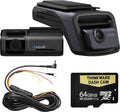 Thinkware U3000 Front and Rear Dash Camera Kit with 64GB MicroSD Card