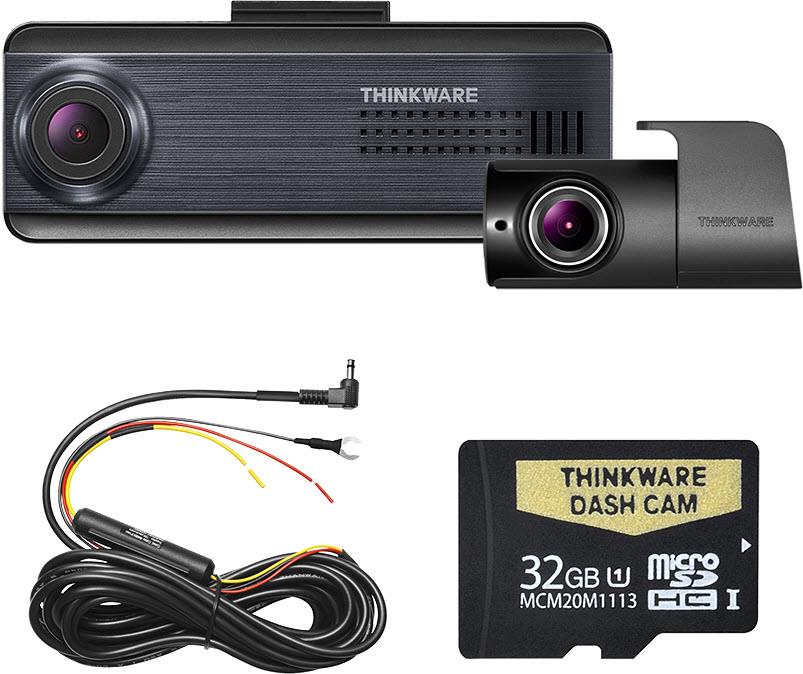 Thinkware Q200 Front and  Rear Dash Camera Kit with 32GB MicroSD Card