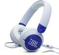 JBL JUNIOR 320 Wired On-Ear Kids Headphones (Blue)
