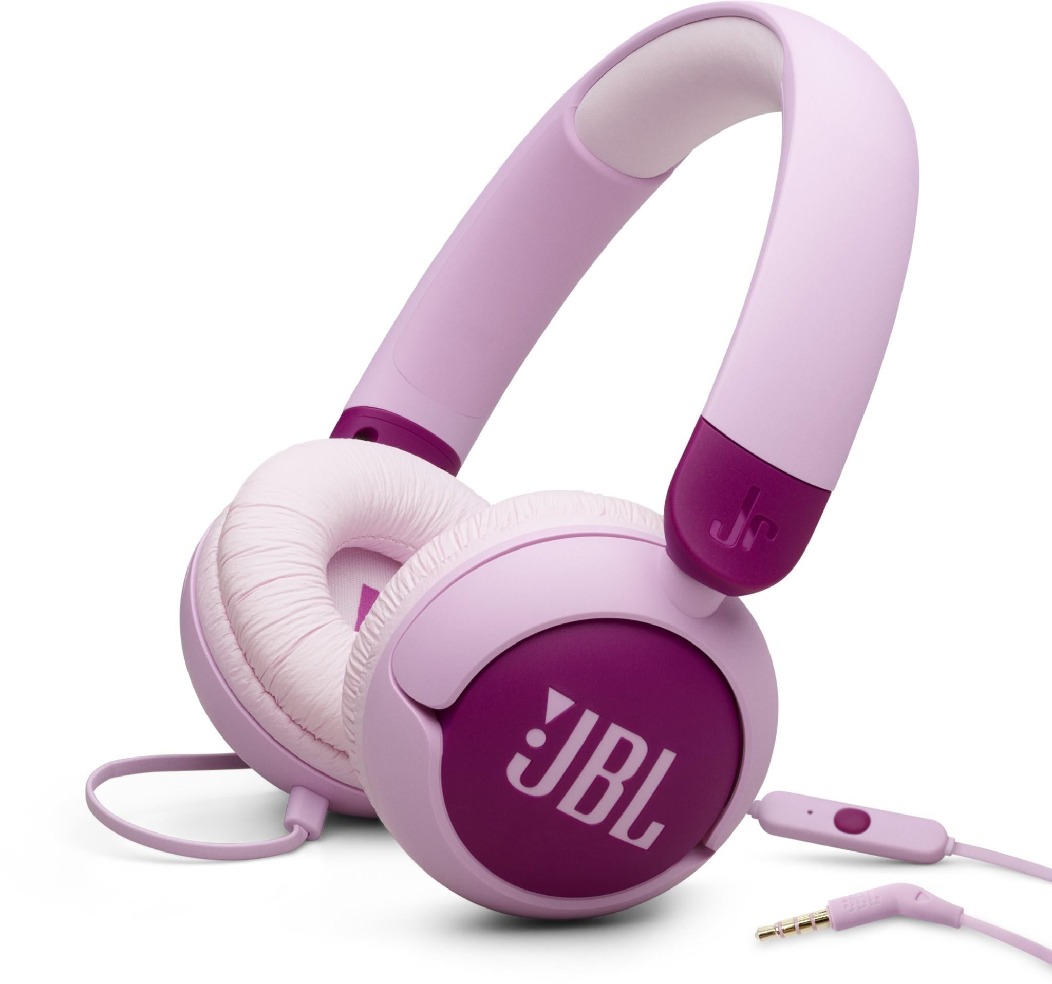 JBL JUNIOR 320 Wired On-Ear Kids Headphones (Purple)