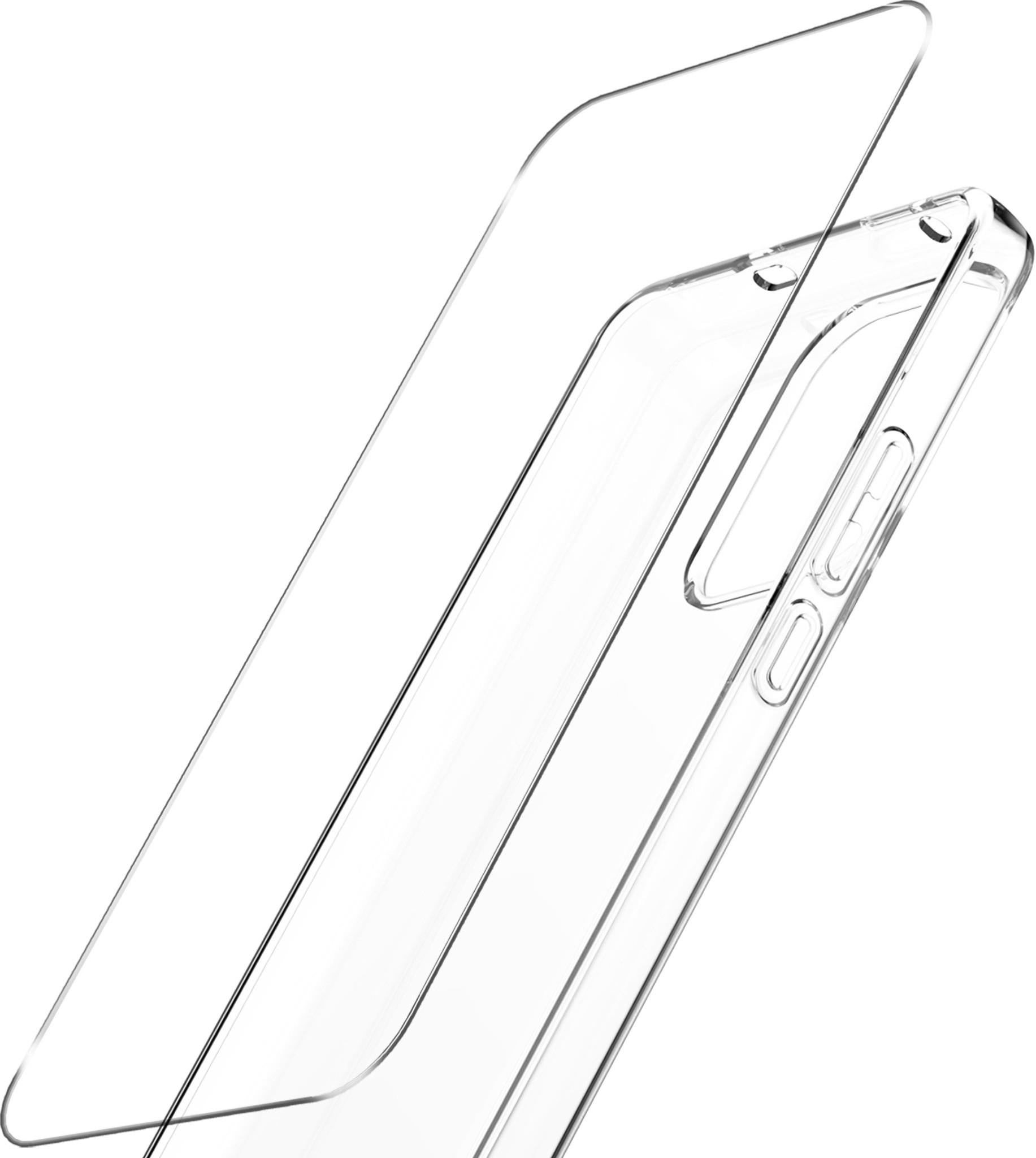 ITSKINS Case with Screen Protector for OPPO Reno 13 F (Clear)