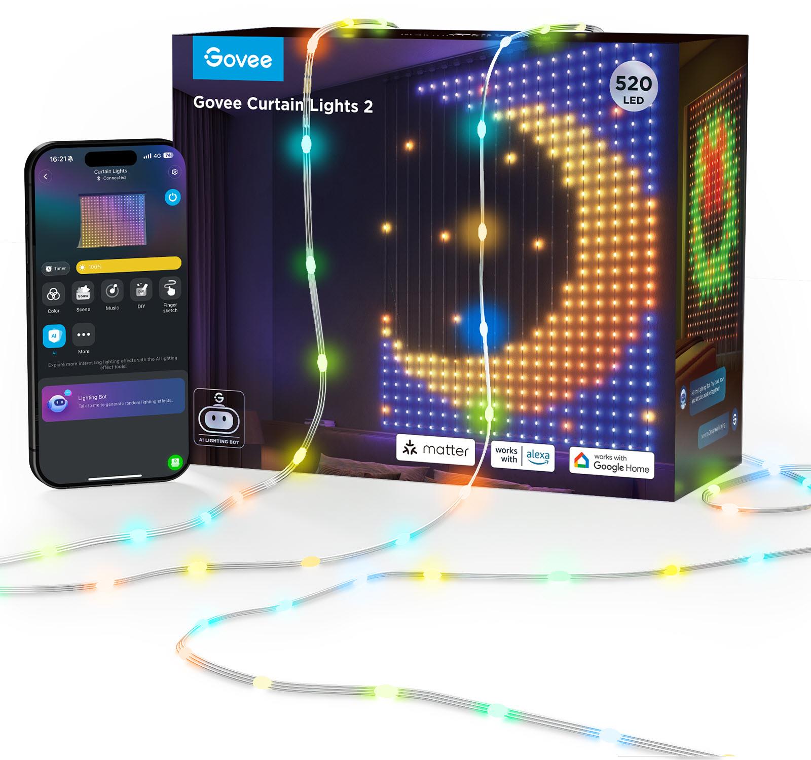 Govee Curtain Light 2 Compatible with Matter