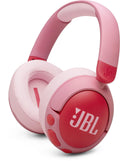 JBL JUNIOR 470NC Wireless Noise Cancelling Kids Over-Ear Headphones (Pink)