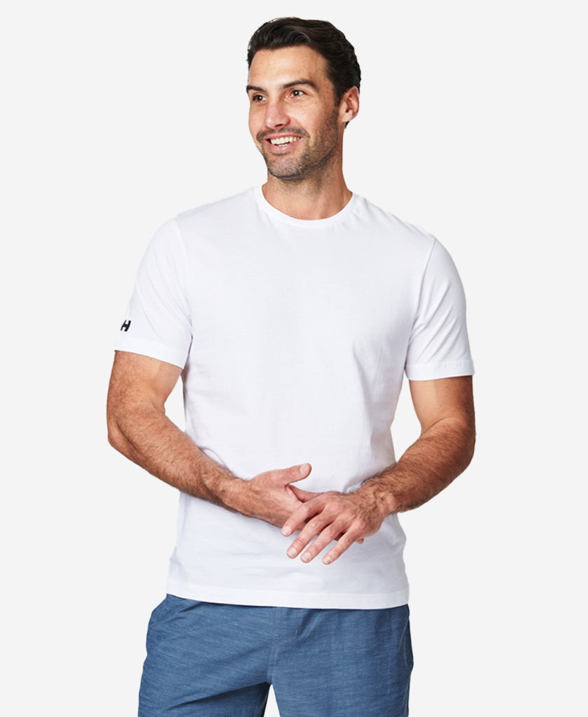 Mens Crew T-Shirt - White