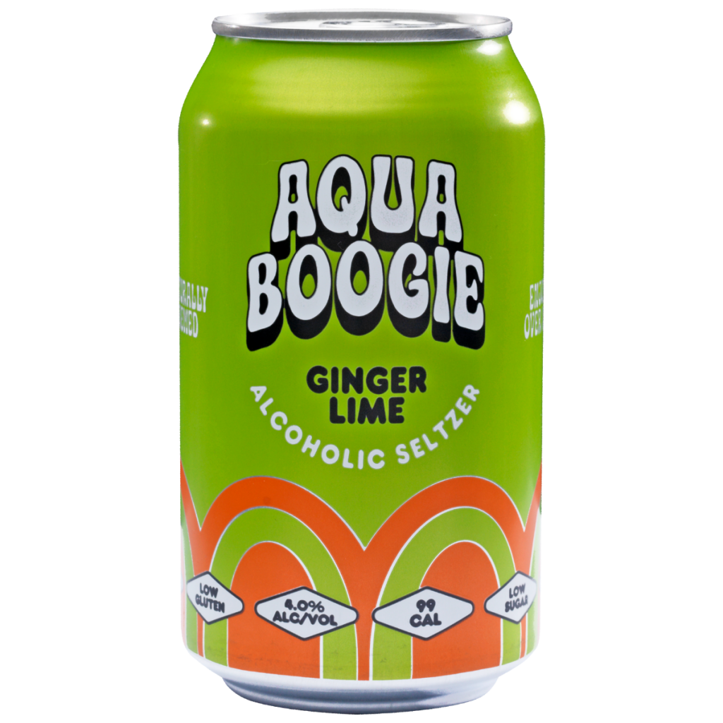 Aqua Boogie Ginger Lime Alcoholic Seltzer 355 ml (Pack of 24)