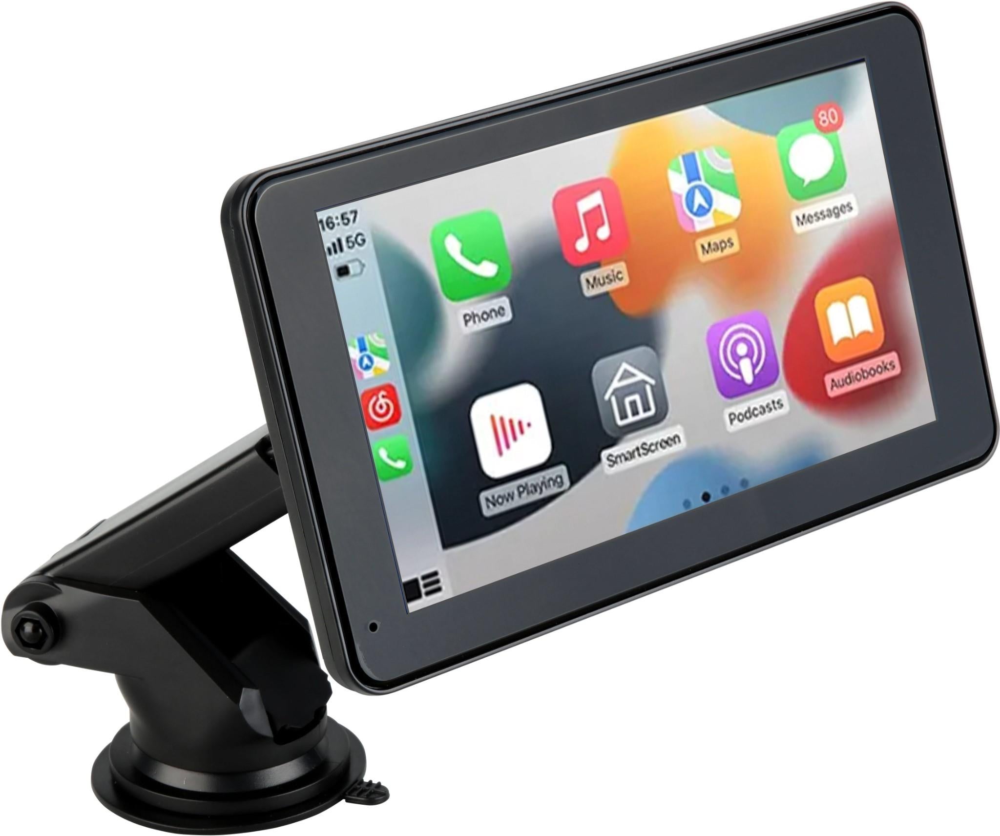 Laser 7inch Portable CarPlay Android Auto Touchscreen Navigation