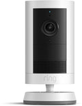 Ring Outdoor Security Camera Plus Battery (White)