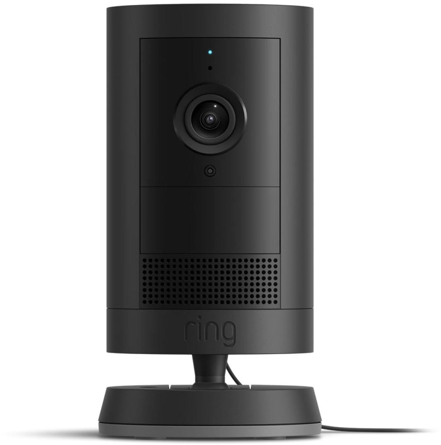 Ring Outdoor Security Camera Plus Plug In (Black)