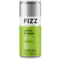 Hard Fizz Lychee and Apple Sparkling Hard Seltzer Can 330 ml (Pack of 16)