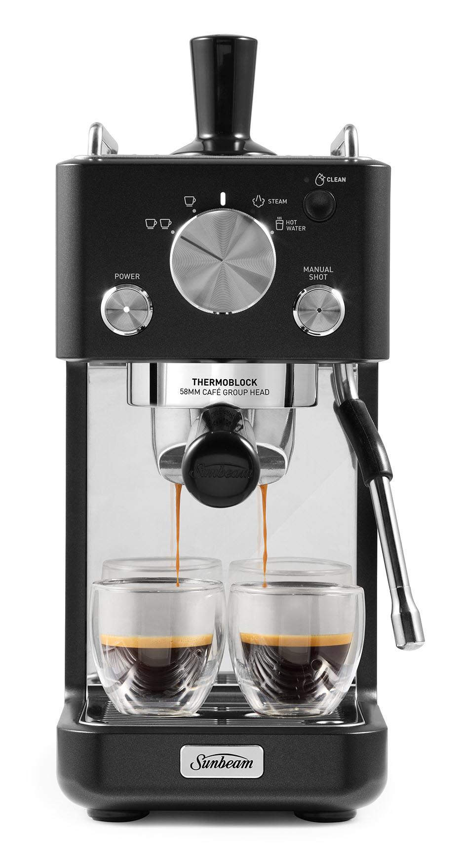 Sunbeam Origins Slimline Espresso Machine (Black)