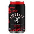 Fireball Cinnamon Whisky and Cola 355 ml (Pack of 16)