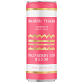Dasher & Fisher Raspberry Gin & Soda 250 ml (Pack of 24)
